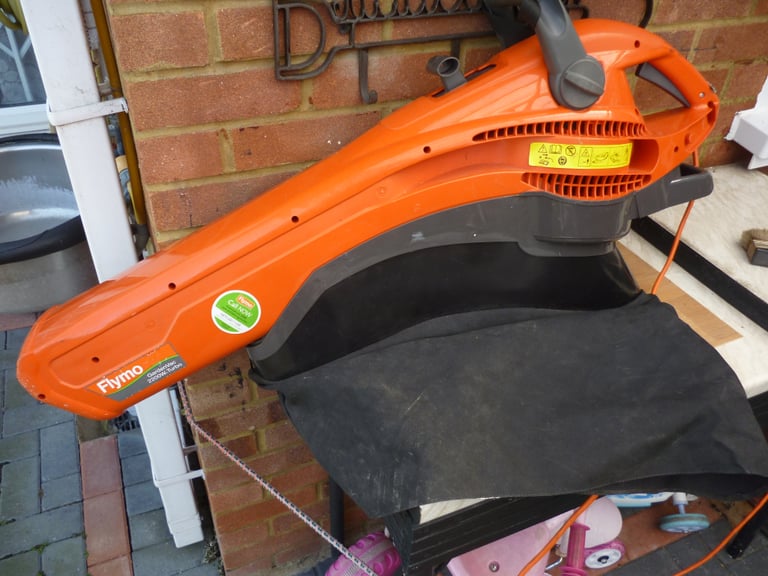 Quality Used Flymo leaf blower/vaccum in perfect working condition,has very long cable, only £15..