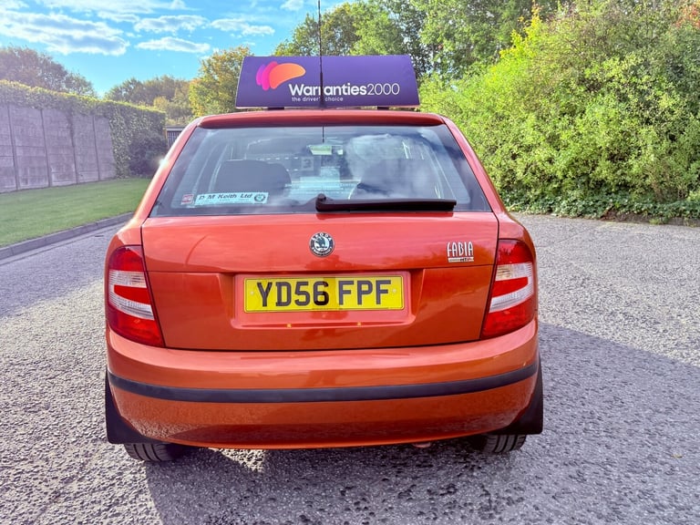 2006 56 SKODA FABIA 1.2 12V HTP AMBIENTE PETROL MANUAL LOW MILES AMAZINGHISTORY 
