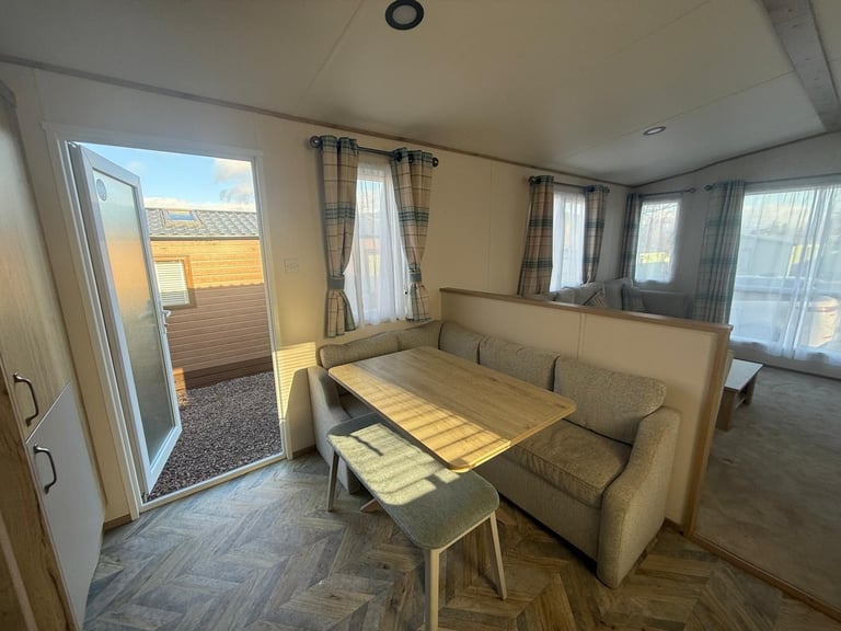 OFF SITE static caravan Scotland double glazed & heated 2 bed ABI Blenheim 39x12