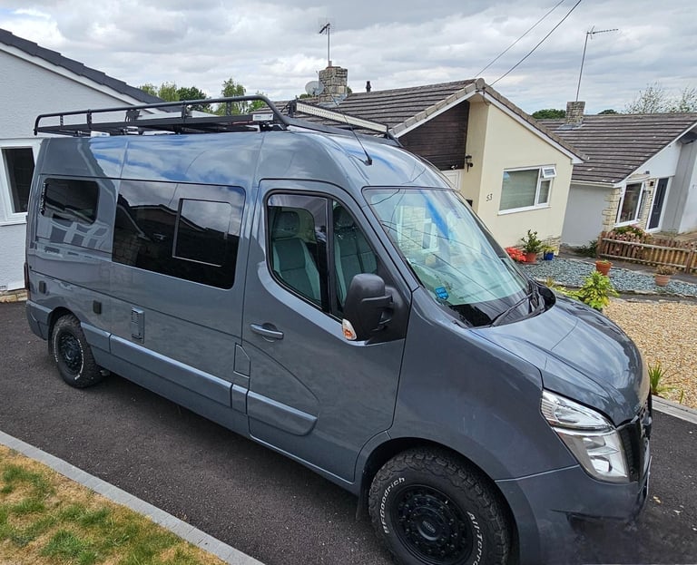 Nissan NV400 van conversion  L2H2 5.5m 2016 2/3 berth 4 belts 124k garage 