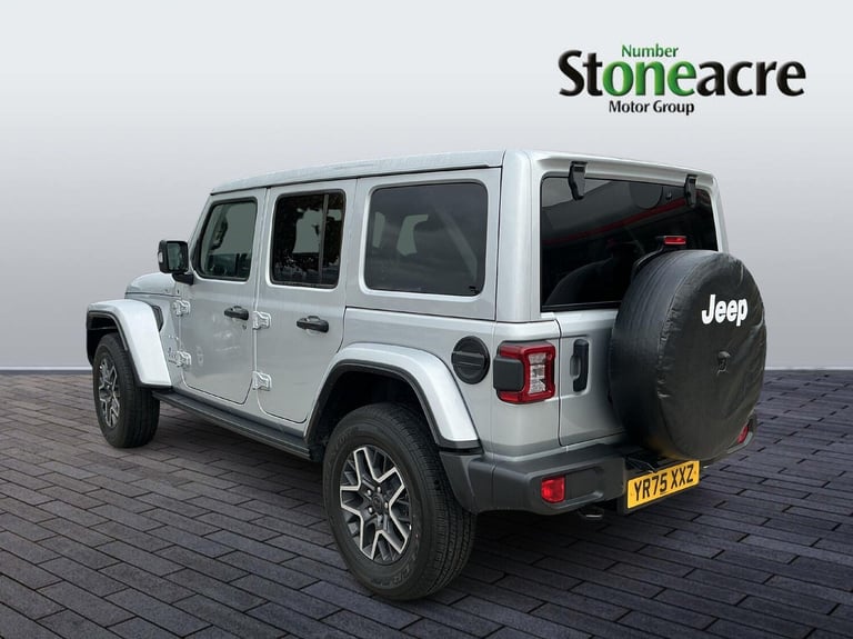 2025 Jeep Wrangler Sahara 2.0 272hp 4x4 Auto8 CONVERTIBLE Petrol Automatic
