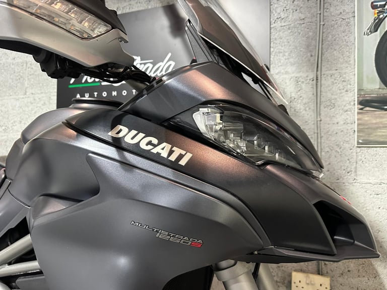 Ducati Multistrada 1260 S Volcano Grey, Full Service History