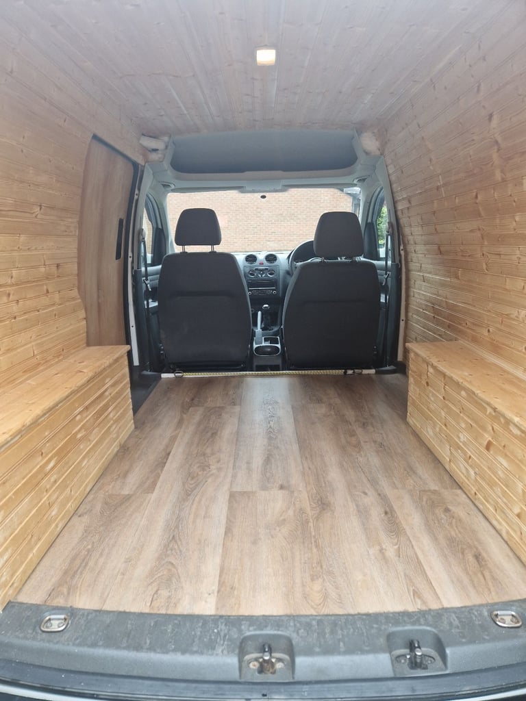 2014 Volkswagen Caddy Van 1.6 TDI Trendline. 103k Miles. 13 Month Mot. Mini Camper Conversion