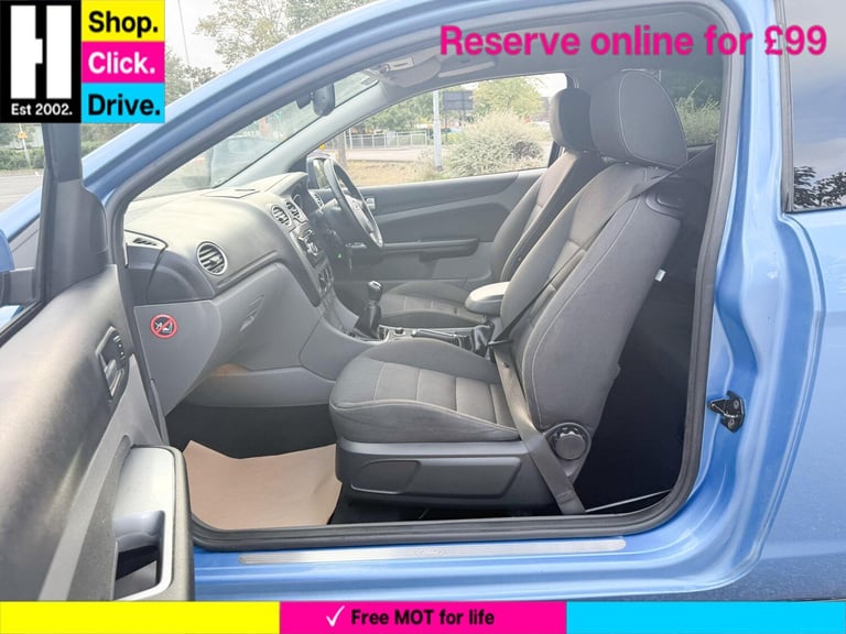 2009 Ford Focus 1.6 Titanium 3dr HATCHBACK PETROL Manual