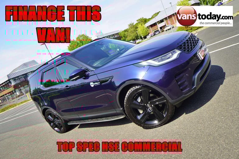 2021 Land Rover Discovery 3.0 Discovery HSE D MHEV Auto 4WD Commercial Panel Van Diesel Automatic