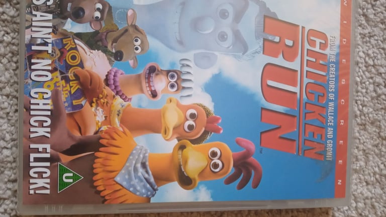 Chicken run dvd new never used £5