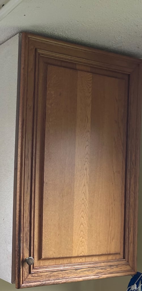 Solid wood kitchen used