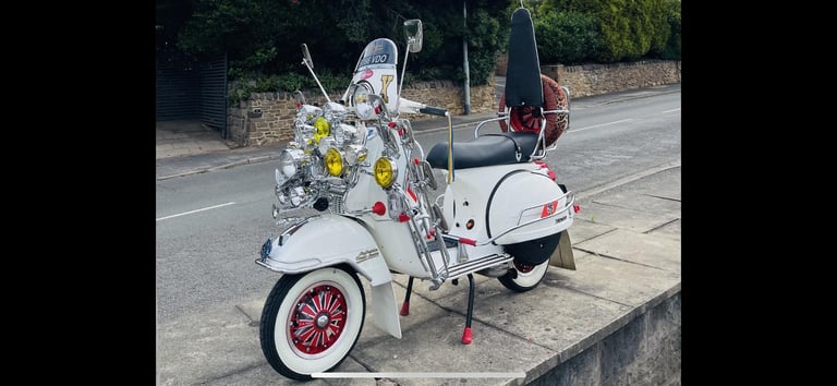 Vespa PX150 PIAGGIO 66 plate 585 mls 