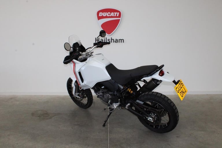 2025 Ducati Desert X, EX Demo, only 691 miles