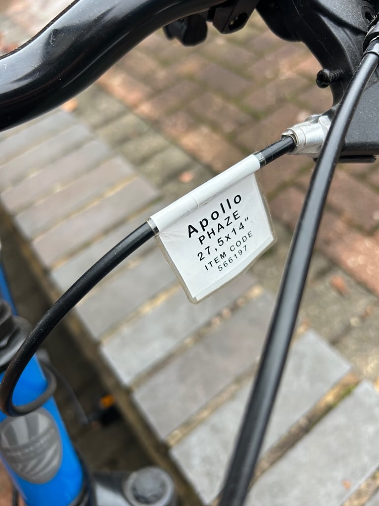 Apollo Phaze Kids Bike 27, 5x14”