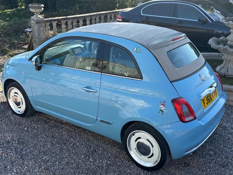2018 Fiat 500 12 Spiaggina 2dr CONVERTIBLE Petrol Manual