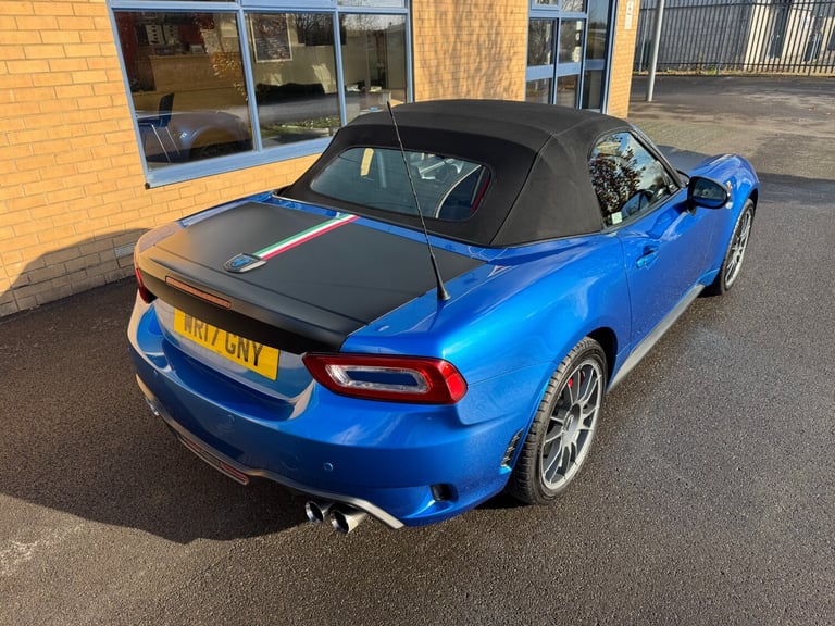 2017 Abarth 124 Spider 1.4 T MultiAir 2dr CONVERTIBLE Petrol Manual