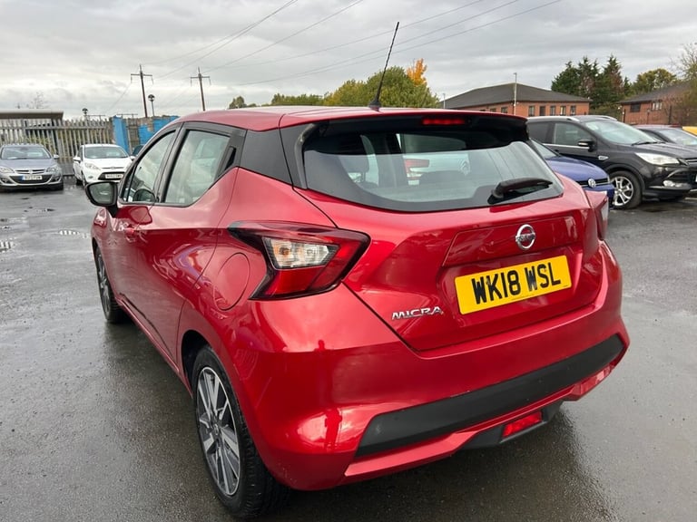 2018 Nissan Micra 0.9 Petrol (IG-T), Acenta Edition, Hatchback, 5 Door, Manual, Euro 6. Hatchback...