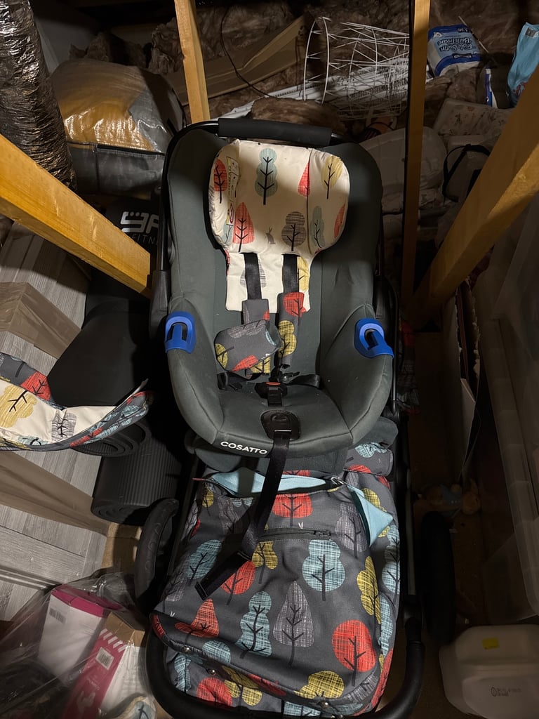 Cosatto Giggle 3 travel system - hare wood