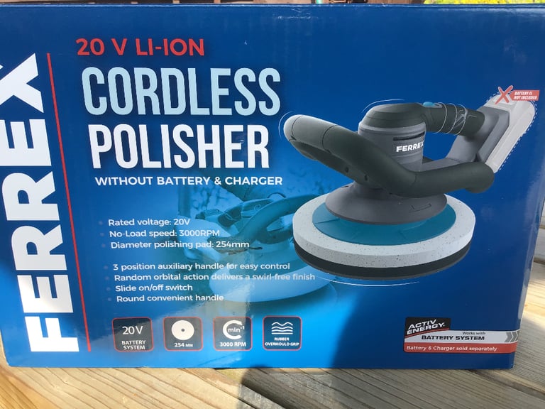 Ferrex polisher (New boxed)