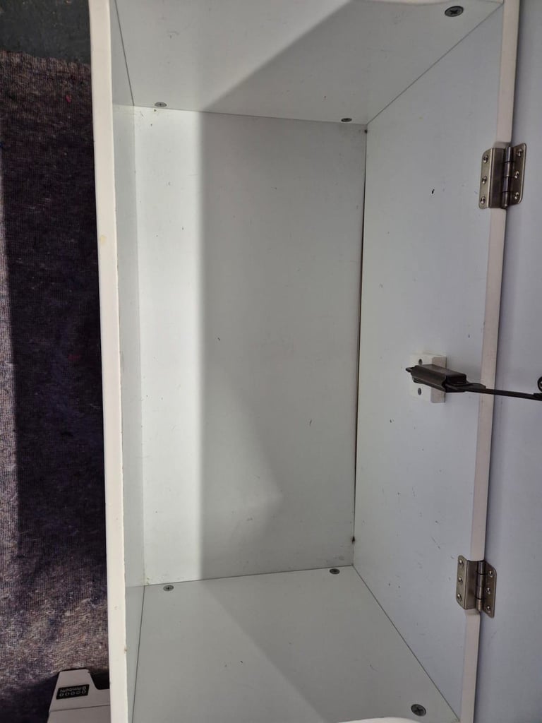 Tutti bambini wardrobe, changer, toy box and shelfd shelf