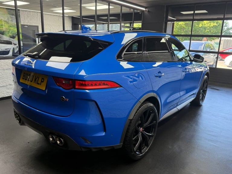 2020 Jaguar F-Pace 5.0 V8 SVR SUV 5dr Petrol Quickshift AWD Euro 6 (s/s) (550 ps) ESTATE Petrol A...