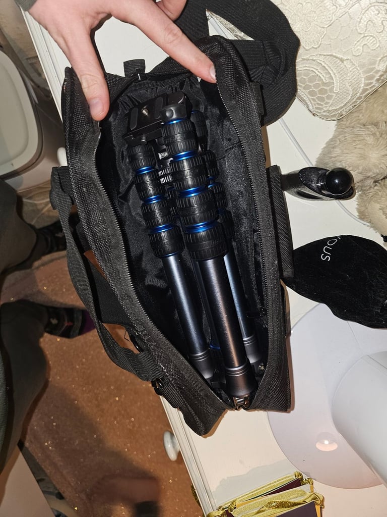 Nest camera Tripod DSLR filming 5ft talll