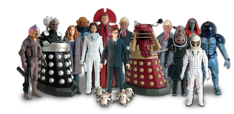 Wanted -  Doctor Who - I collect Dr Who figures and books, Collections of Daleks and other Aliens