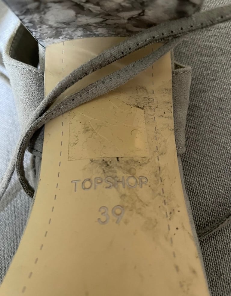 TopShop Block Heels size 6. 
