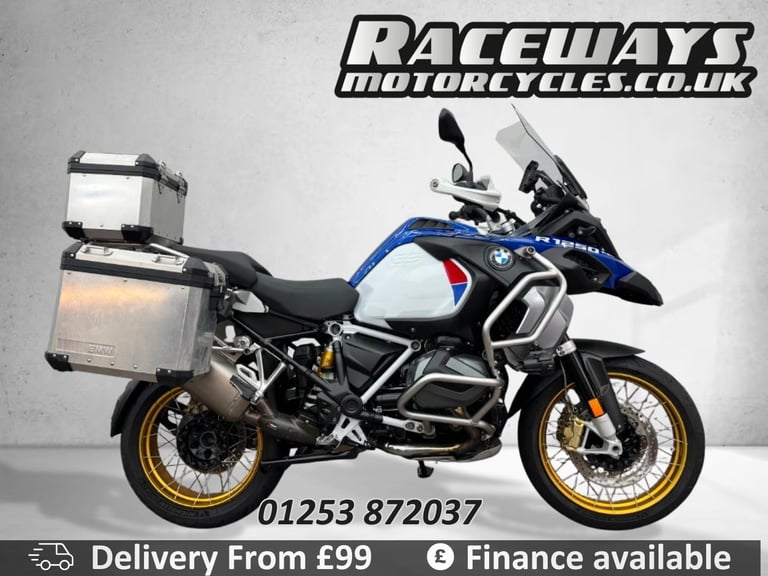 BMW R1250 GS ADVENTURE RALLYE TE HP MOTORSPORT COLOURS 2019 19 REG 18,644 MILES