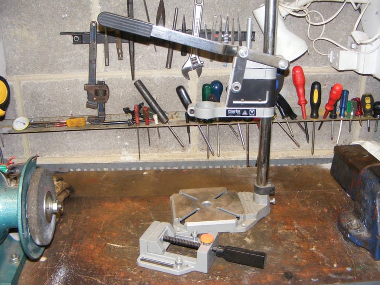 image for Electric Drill Stand with Vice