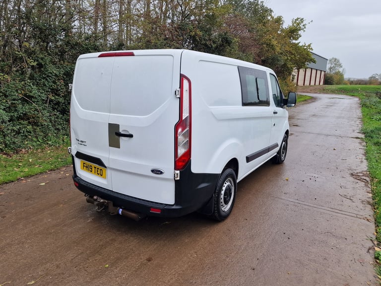 2019 Ford Transit Custom 6 Seat Crew Cab  Drives Perfect  8m MOT  ULEZ