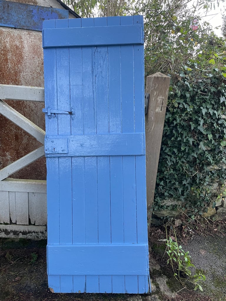 Reclaimed Doors, Painted Ledge & Brace Doors
