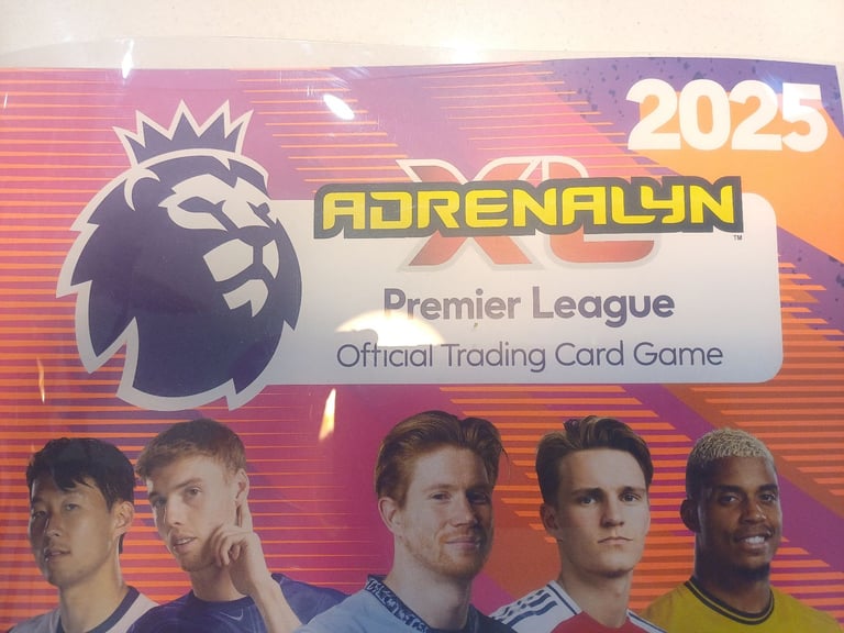 Premier League 2025 Adrenalyn XL Panini Premier League football cards
