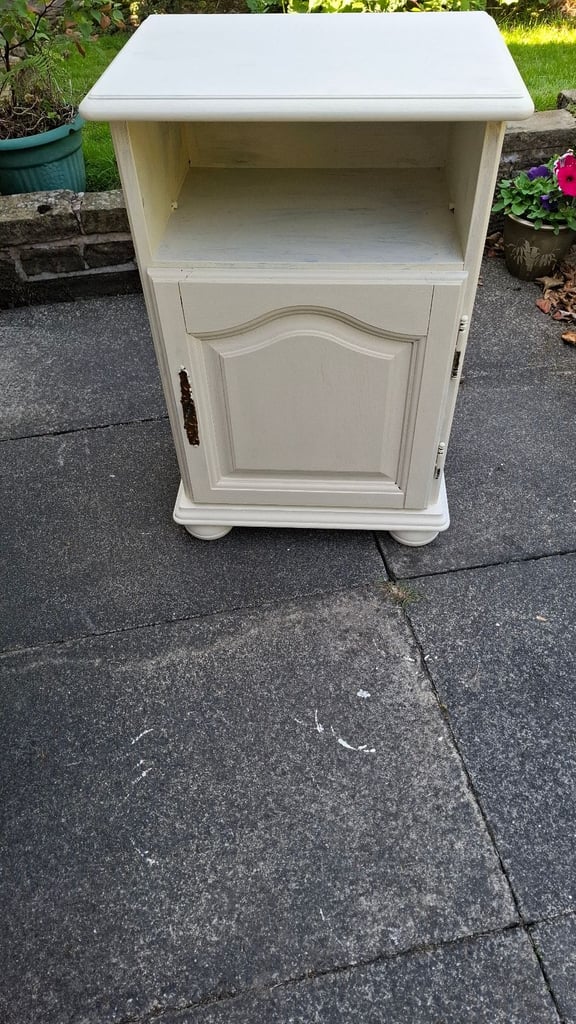 image for Bedside wooden cupboard 