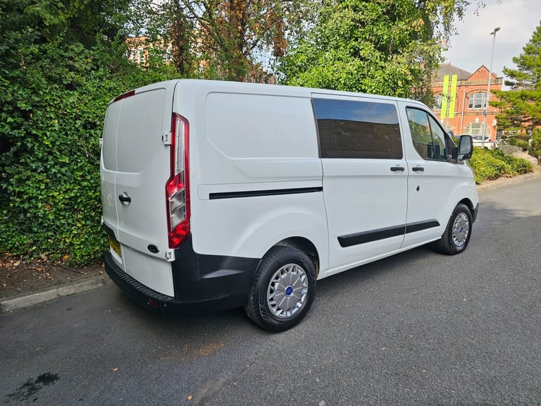 2018 68 FORD TRANSIT CUSTOM 2.0 TDCI 320 ECOBLUE DCIV EURO6 CREW VAN EX POLICE 