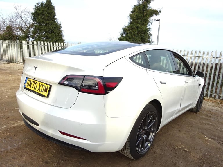 2020 70 REG TESLA MODEL 3 STANDARD RANGE + ELECTRIC AUTO DAMAGED SALVAGE