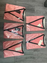 Bulk detash blank pink robes one size cricut maker resell dressing gowns x5 new 