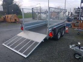 New 8x4ft & 8x5ft indespension General purpose trailers 