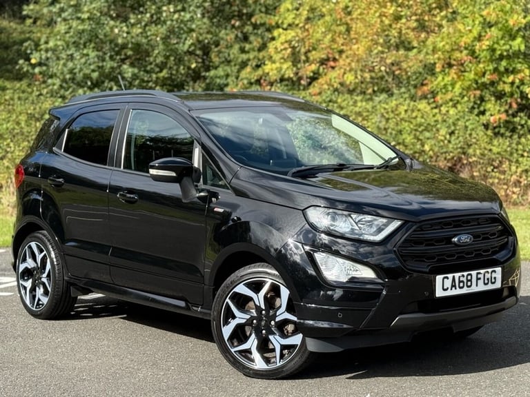 image for 2018 68 FORD ECOSPORT 1.0T ECOBOOST GPF ST-LINE SUV 5DR PETROL MANUAL EURO 6 (S/