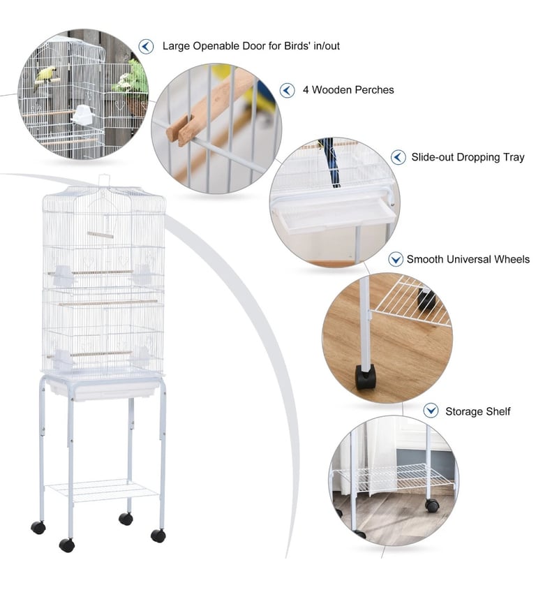 Brand new cage and stand 