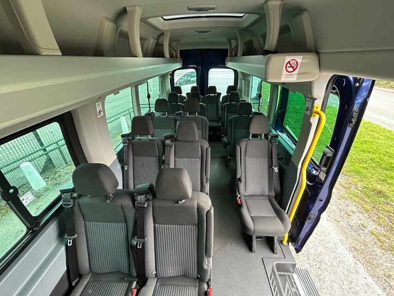 2016 Ford Transit 2.2 TDCi 460 HDT Trend Minibus 5dr Diesel Manual L4 H3 (17 Seats) (196 g/km NA ...