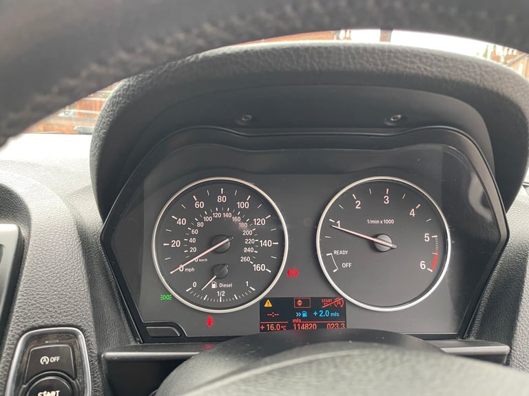 2012 BMW 1 Series 116d EfficientDynamics 5dr HATCHBACK Diesel Manual