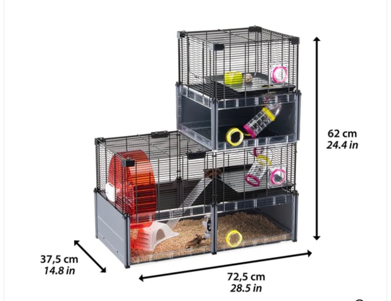 Large Hamster / Mice Cage - Ferplast Multipla Hamster Large