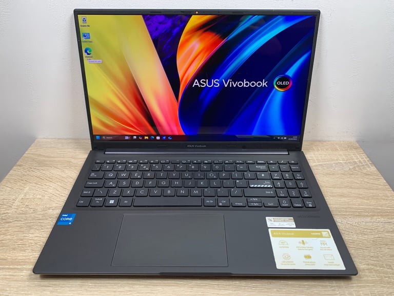 Asus OLED i5 12thGen 16GB 1TB SSD 12 Core UltraFast High Spec FHD Laptop Win11, Ms Office