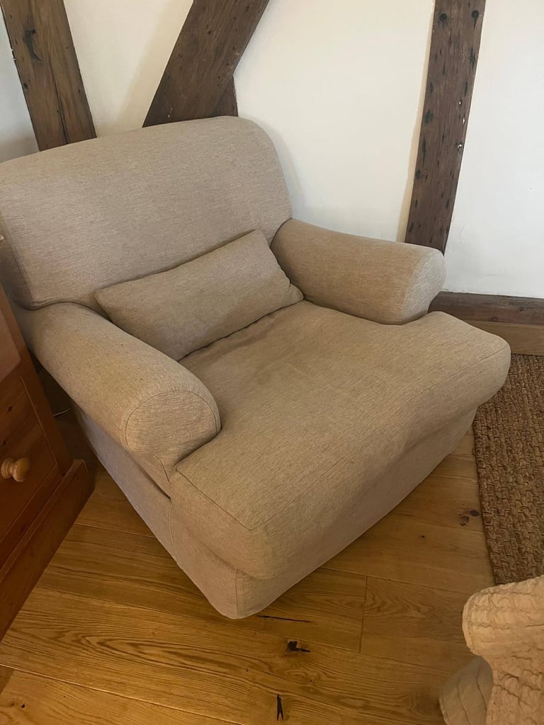 MULTIYORK DUNWICH CONTEMPORARY COUNTRY HOUSE ARMCHAIR IN LINEN REMOVABLE COVERS