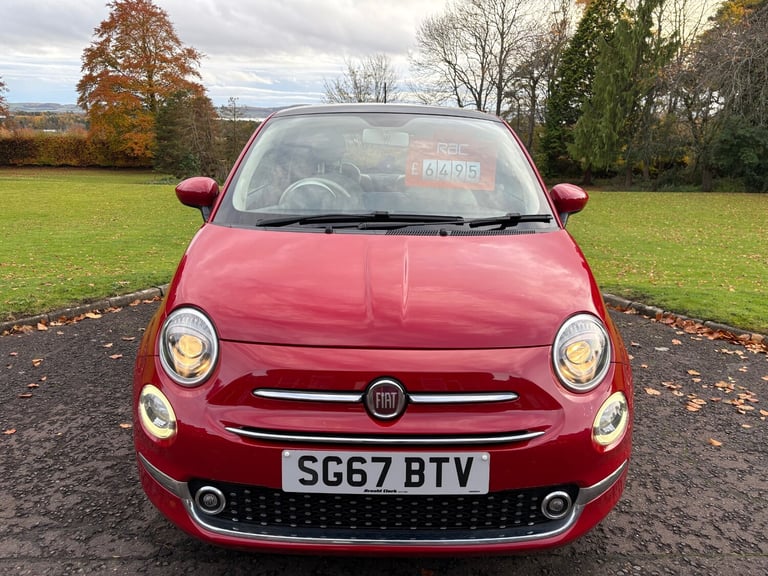 2017 Fiat 500 1.2 Lounge 3dr HATCHBACK Petrol Manual