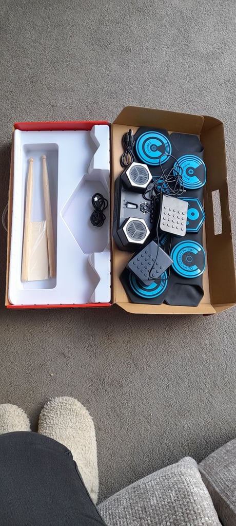 Portable Roll up Drum Kit