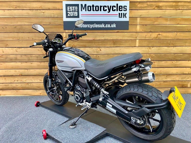 SUPERB 2020 DUCATI SCRAMBLER 1100 PRO, ONLY 6202 MILES, FSH