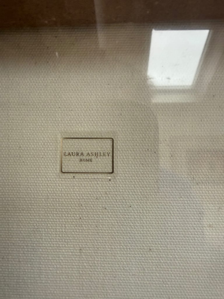 Lovely Laura Ashley canvas floral print. Still in purchased wrapping - never used