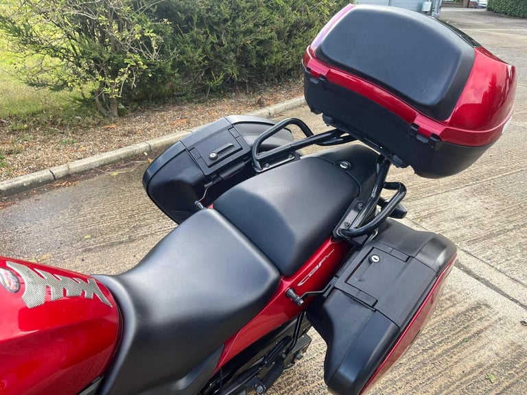 2011 11 HONDA CBF1000FA-B CBF 1000 TOURER LUGGAGE RED CLEAN CBF1000 F ABS