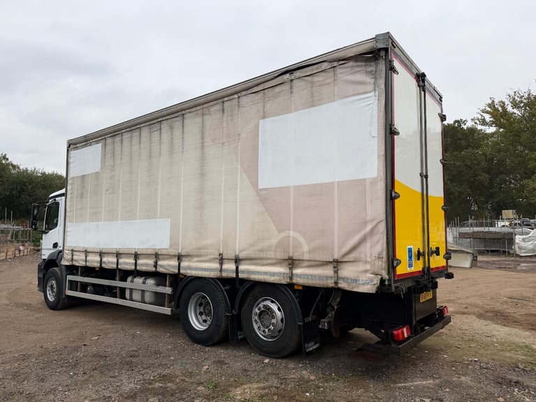 Mercedes-Benz ANTOS [Phone number removed]ton Curtian side truck 6x2 