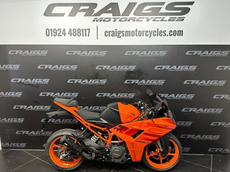 KTM RC 390 2024 NEW SPORTS BIKE IN STOCK AT CRAIGS MOTORCYCLES 