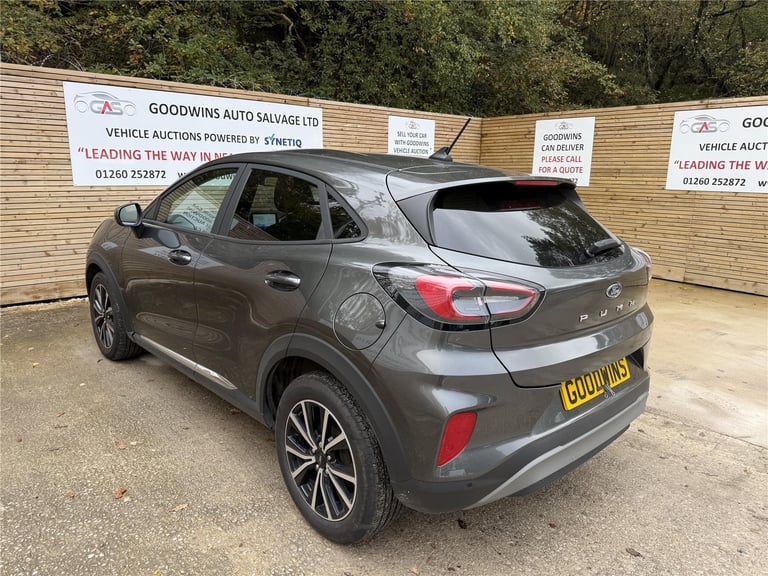 2024 FORD PUMA TITANIUM 1.0T HYBRID ACCIDENT DAMAGED REPAIRABLE SALVAGE 