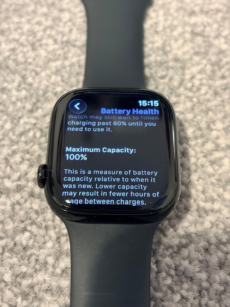 image for Apple Watch. Series 10, 46mm, jet black with 3 protective cases